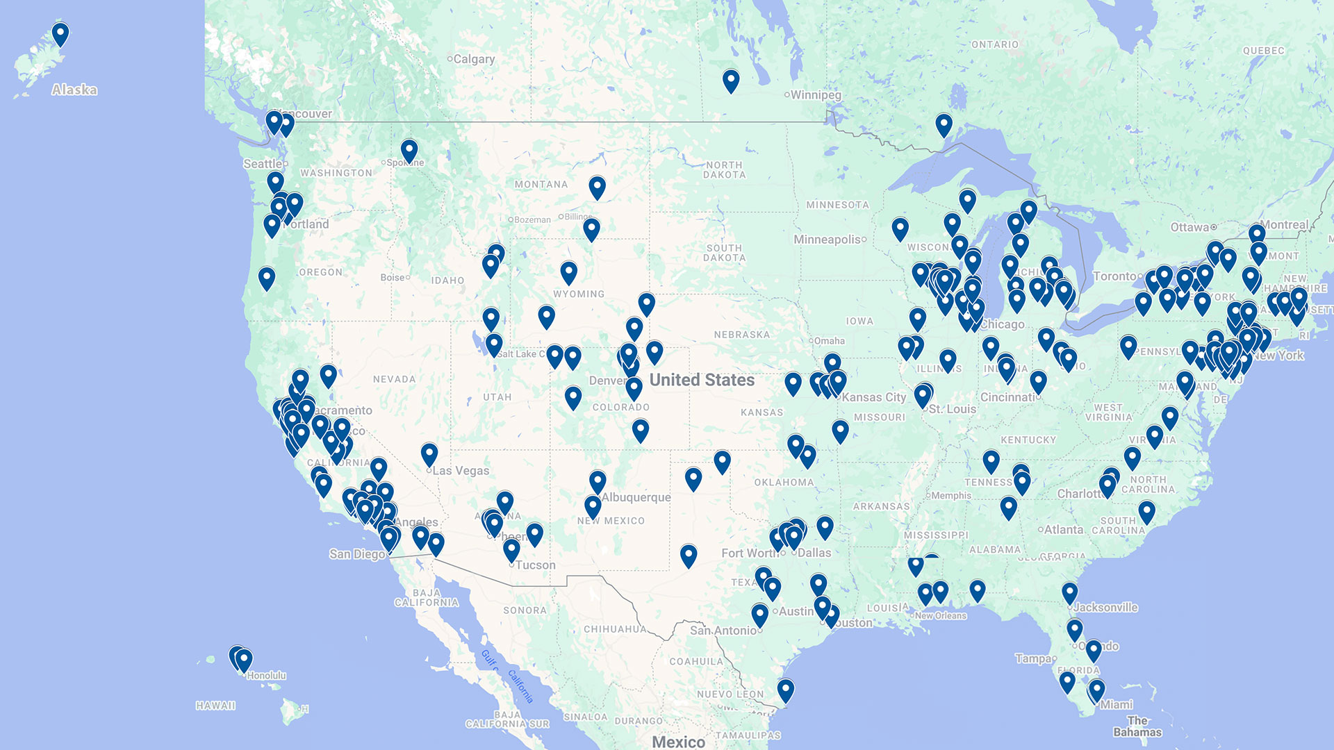 North-America-Map